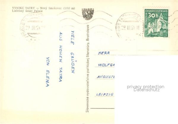 Novy Smokovec Liecebny ustav Palace – Bild 2
