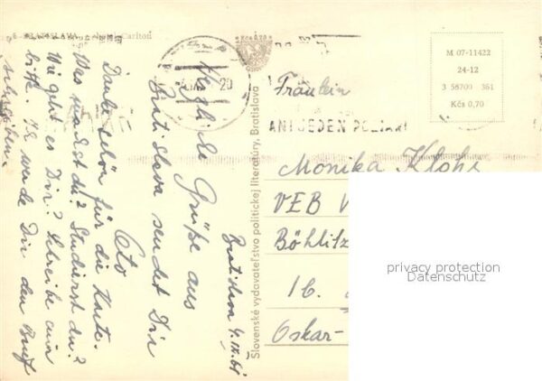 Bratislava Pressburg Pozsony Hotel Carlton – Bild 2