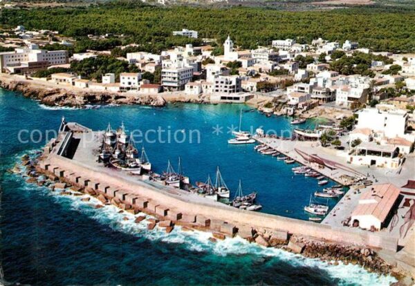 Cala Ratjada Mallorca Fliegeraufnahme Hafen