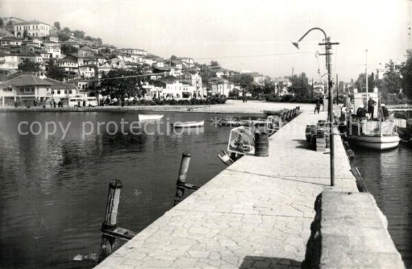 Ohrid Mazedonien Hafen