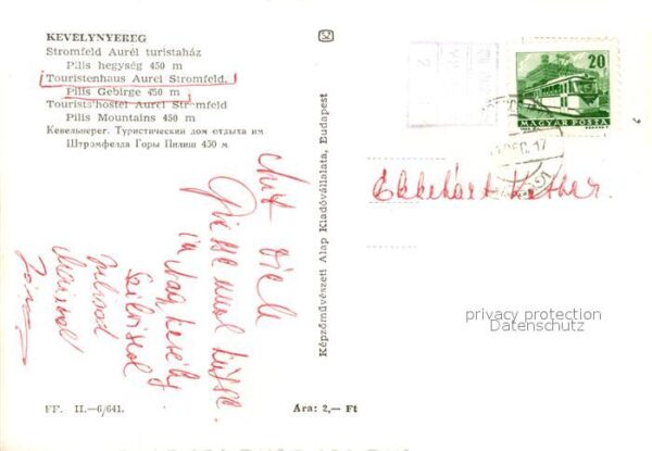 Pilis Hegyseg Touristenhaus Aurel Sromfeld – Bild 2