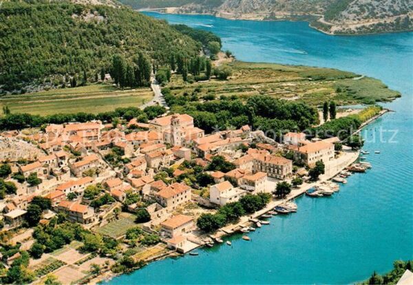 skradin Fliegeraufnahme
