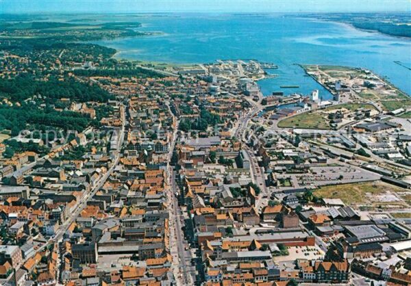 Horsens Fliegeraufnahme