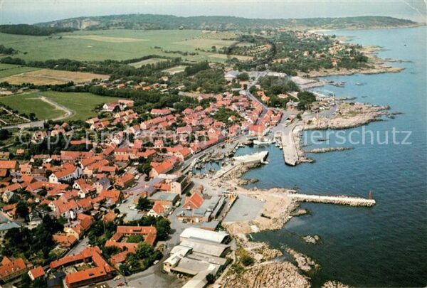 Allinge Bornholm Fliegeraufnahme