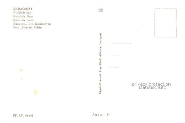 Badacsony Kisfaludy haz – Bild 2