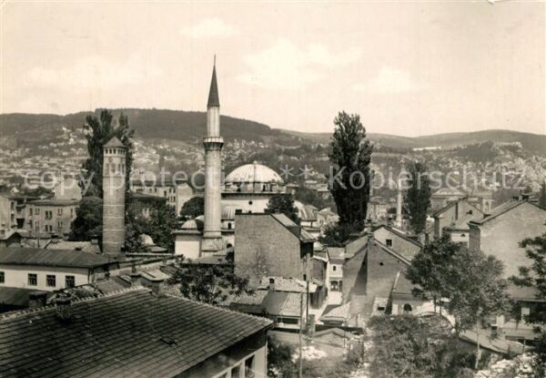 Sarajevo Begova diamija sa sahat kulom