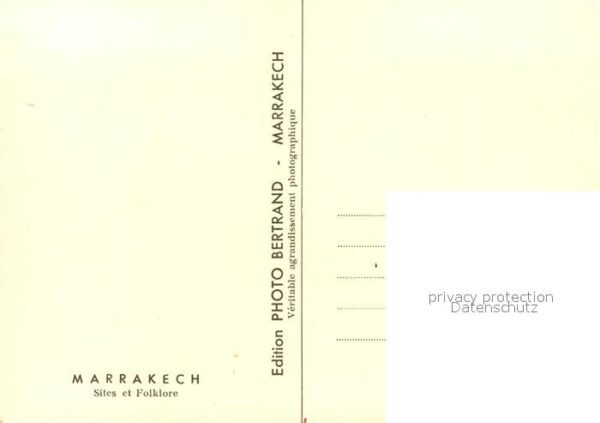 Marrakech Marrakesch Sites et Folklore – Bild 2
