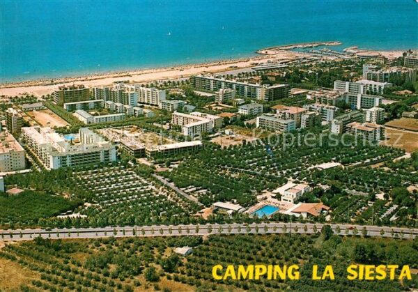 Salou Camping La Siesta Fliegeraufnahme