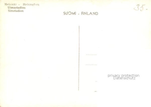 Helsinki Uimastadion Simstadion Schwimmbad – Bild 2