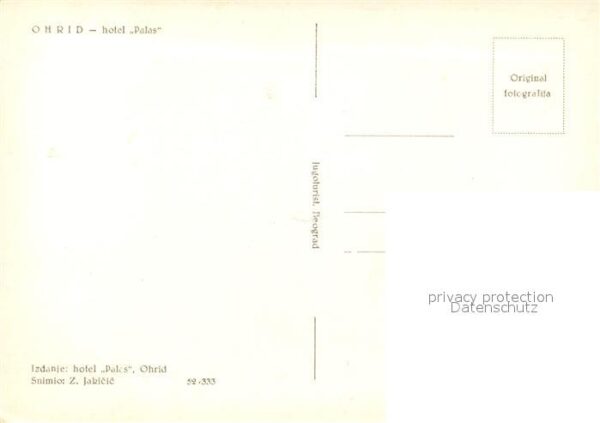 Ohrid Hotel Palas – Bild 2