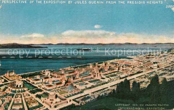 Panama Perspective of the Exposition from the