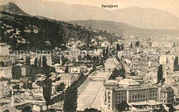 Sarajevo Stadtansicht
