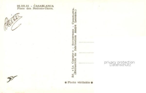 Casablanca Place des Nations Unies – Bild 2