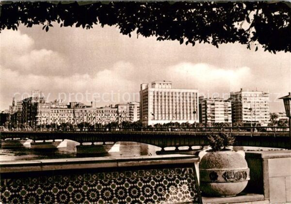 Cairo Egypt Shepheards and Semiramis Hotel Tahrir B
