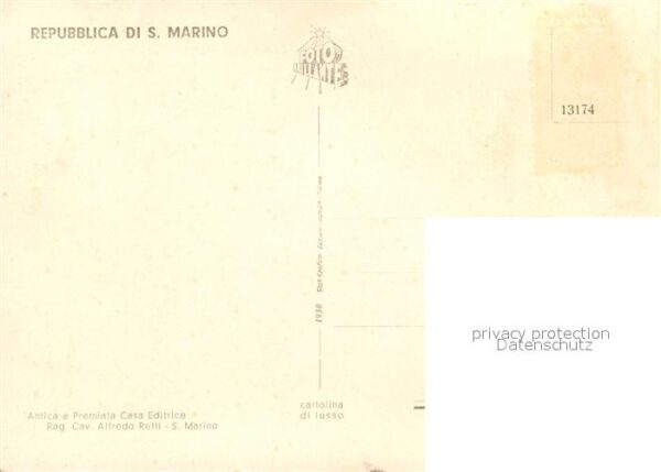 San Marino Repubblica Panorama della Citta visto dal Palazzo – Bild 2