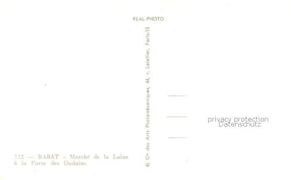 Rabat Marokko Marchede la Laine a la Porte des Ouaias – Bild 2