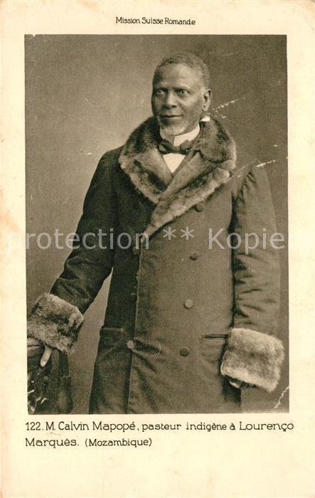 Mozambique Mission Suisse Romande Portrait Calvin