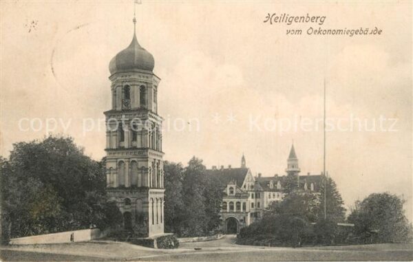 Heiligenberg Baden vom Oekonomiegebäude