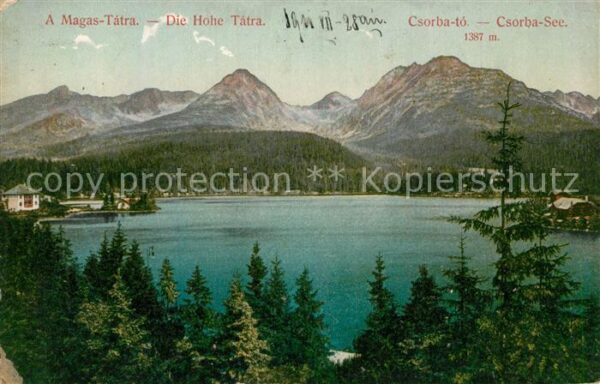 Magas-Tatra Csorba See