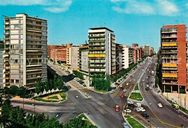 Madrid Spain Avenidas Cea Bermudez y San Francisco d