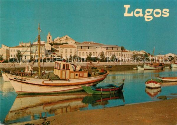 Lagos Algarve Portugal Bootshafen