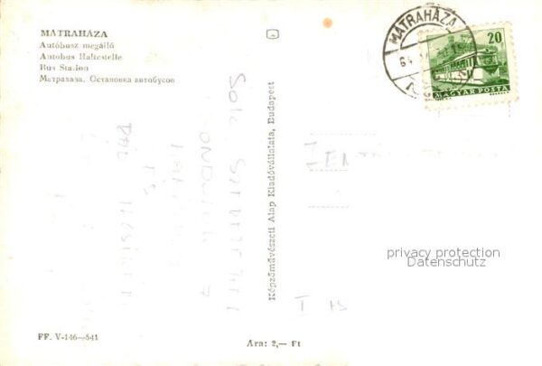 Matrahaza Autobus Haltestelle – Bild 2