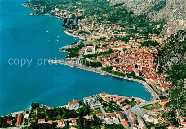 Kotor Montenegro Fliegeraufnahme