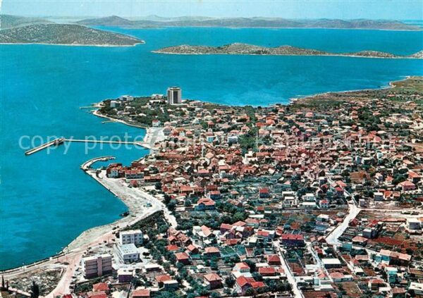 Vodice Fliegeraufnahme
