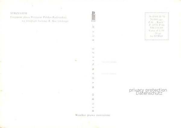 Strzegom Fragment placu Przyjazni Polsko Radziec – Bild 2