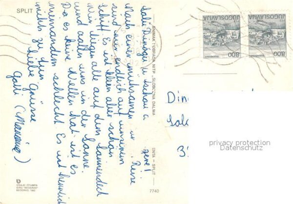 Split Spalato Fliegeraufnahme – Bild 2