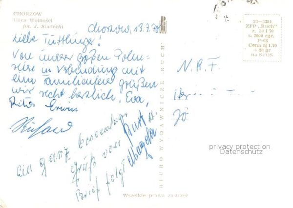 Chorzow Koenigshuette Oberschlesien Ulica Wolnosci – Bild 2