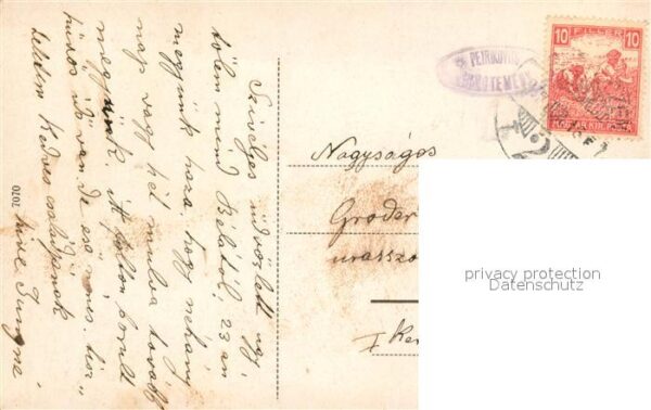 Debrecen Debrezin Ferenc Jozsef un a Csonka toronynyal – Bild 2