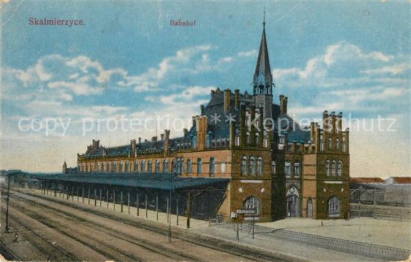 Skalmierzyce Bahnhof
