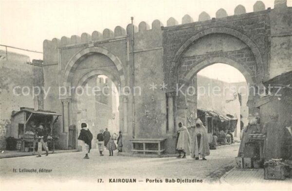 Kairouan Qairawan Portes Bab Djelladine