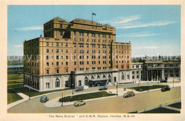 Halifax Nova Scotia The Nova Scotian and CNR Station