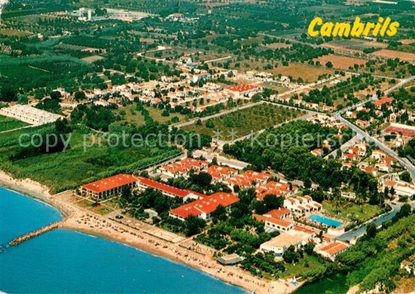 Cambrils Eldorado Playa Fliegeraufnahme