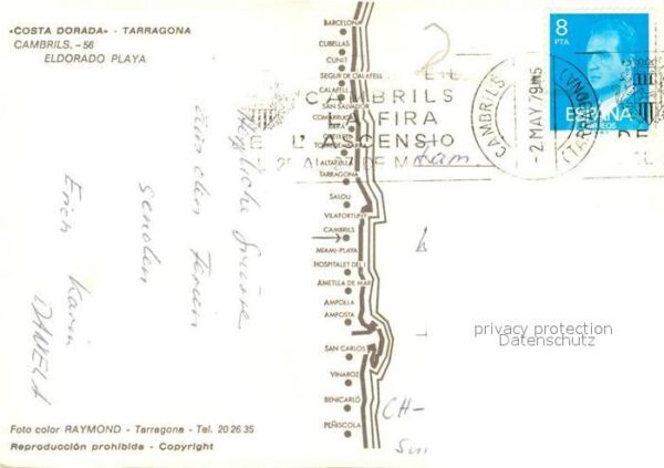 Cambrils Eldorado Playa Fliegeraufnahme – Bild 2