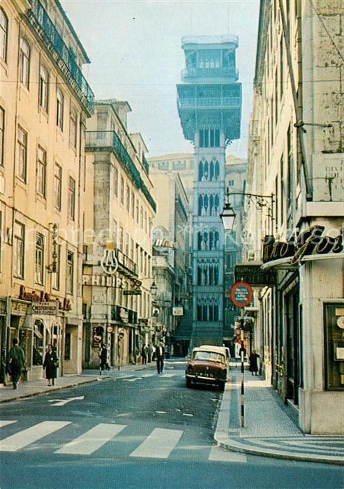 Lissabon Zentrum Aufzug von Eiffel