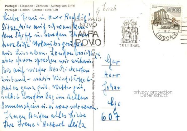 Lissabon Zentrum Aufzug von Eiffel – Bild 2
