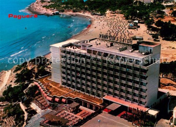 Paguera Mallorca Islas Baleares Hotel Lido Park Fliegeraufnahme