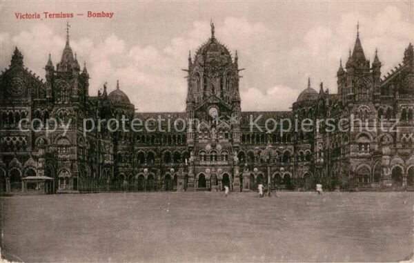 Bombay Mumbai Victoria Terminus