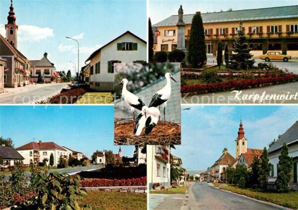 St Martin Sulmtal Dorfstrassen Karpfenwirt Storchennest