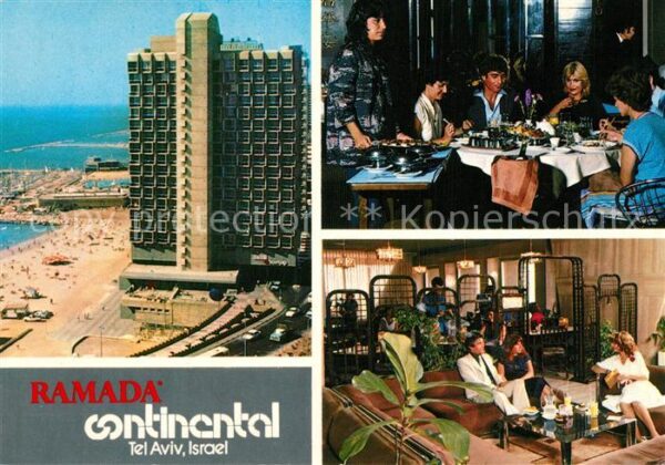 Tel Aviv Ramada Continental Hotel Strand Gastrau
