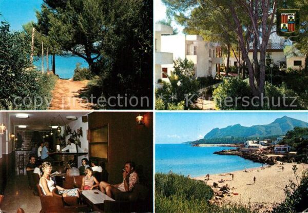 Alcudia Mallorca Hostal Mal Pas Bar Strand