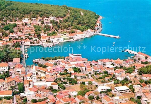 Jelsa Kroatien Fliegeraufnahme