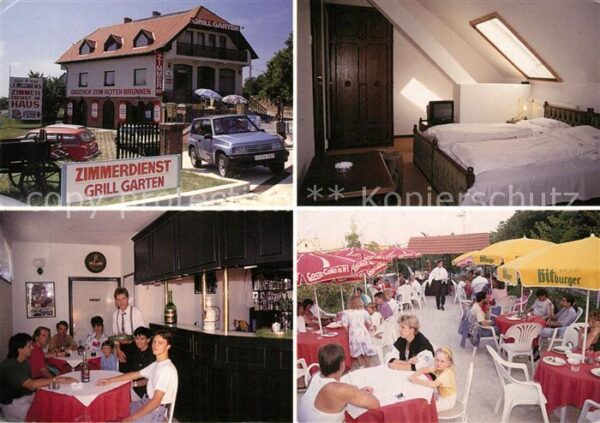 Csopak Gasthof zum Roten Brunnen Bar Terrasse
