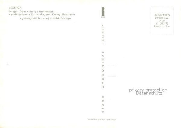 Legnica MiejskiDom Kultury i kamieniczki – Bild 2