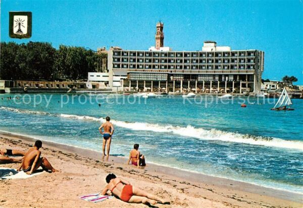 Alexandria Alexandrie Aegypten Hotel Palestine Strand
