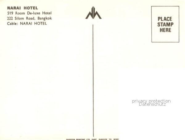 Bangkok Narai Hotel – Bild 2