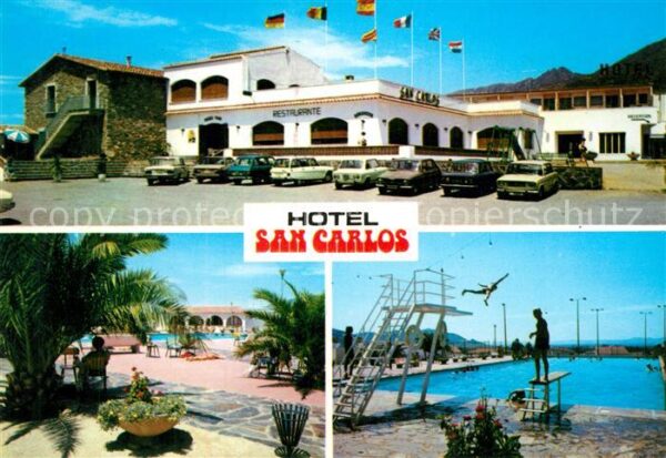 Rosas Costa Brava Cataluna Hotel San Carlos Schwimmbad